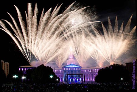 Denver Independence Eve at the City & County Building