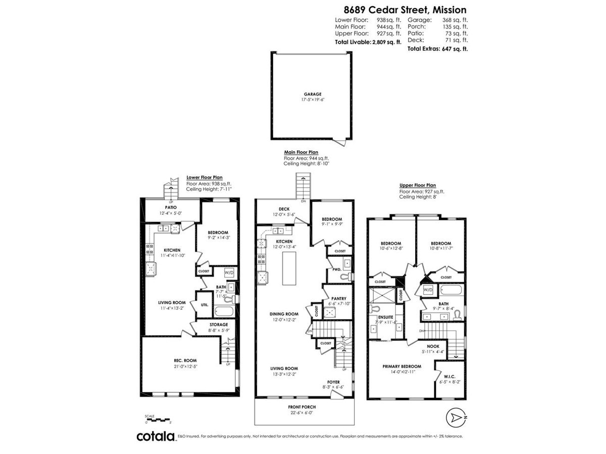 8689 Cedar Street Floor Plan