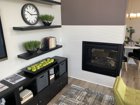 Fireplace in Family Room David Weekley Homes Denver CO