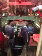 Cockpit of plane at museum