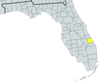 Map of St. Lucie County Florida showing neighborhoods, major roads, and real estate regions