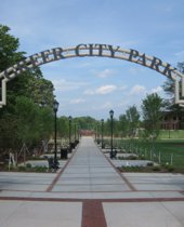 Greer South Carolina City Park in Greenville SC