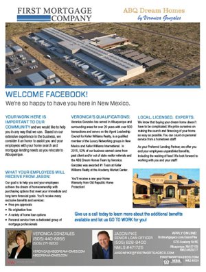 Facebook Relocation Mortgage and Home Search info