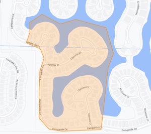 Fiddler's Creek Lagomar Homes Map Search
