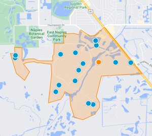 Isles of Collier Preserve Home Search Map