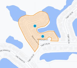 Interactive Chatham Pointe home map search at Lely Resort in Naples Florida