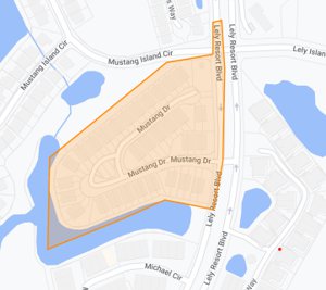 Lely Resort Mustang Villas Home Search Map