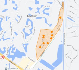 Lely Resort Ole Home Search Map