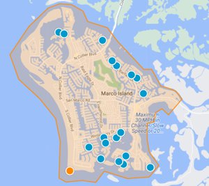 Marco Island Luxury $1 Million Plus Home Search Map