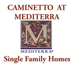 Caminetto at Mediterra luxury homes