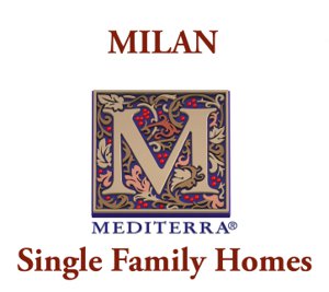 Milan at Mediterra luxury single-family homes
