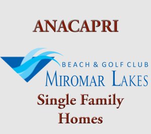 Miromar Lakes ANACAPRI Home Search Map