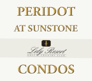 PERIDOT AT SUNSTONE Lely Resort Condos