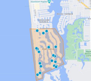 Port Royal Waterfront Homes Map Search
