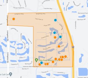 Talis Park Home Search Map