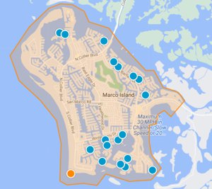 Interactive map search for Marco Island homes and condos