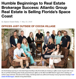 Space Coast Florida Real Estate Broker