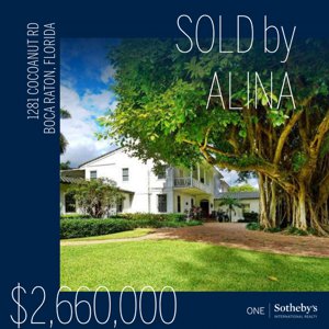 Alina Schwartz sells historic home in Boca Raton