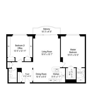 1250 N Dearborn floor plans