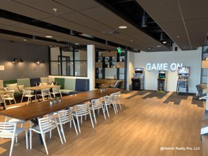 Game room located in the new Southshore Clubhouse in Aurora, CO 