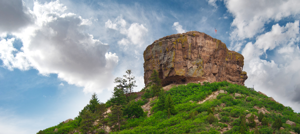 The FDamous Castle Rock in Castle Rock, Colorado