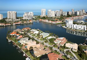Naples Florida waterfront condominiums for sale.