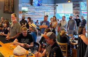 Toll Road Brewing Company outdoor biergarten and taproom in Ocoee FL