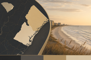 Horry and Georgetown County Map Image