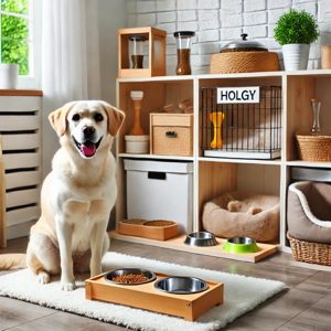 Pet-Friendly Home Setup - Cozy and Organized Living for Pets