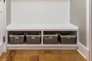 mudroom bench storage