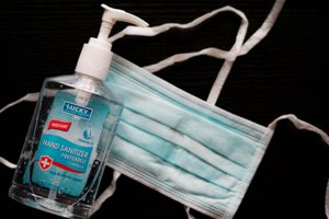 hand sanitizer and gel