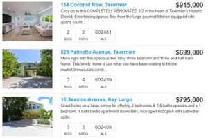 non waterfront key largo