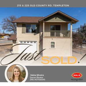 215 & 225 Old County Rd, Templeton