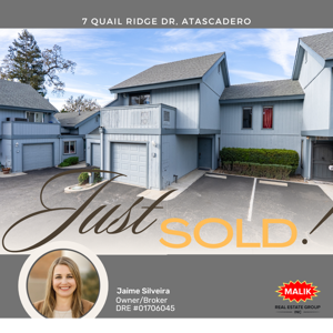Just Sold! 7 Quail Ridge Dr, Atascadero