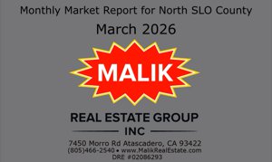 Monthly Market Report for North SLO County, March 2026