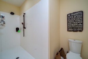 walk-in shower