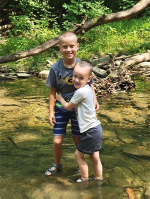 Children Playing At Centerville Ohio Park