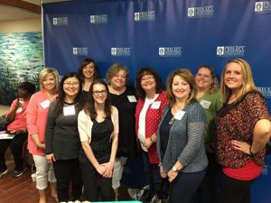 Christian Realtor Cyndi Shurts and ladies from church