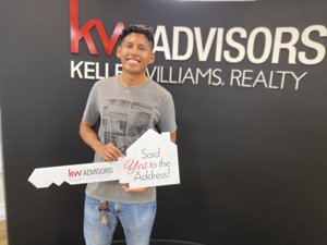 Happy Airman Purchasing His First Home