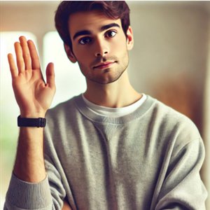 Person with a question about buying a home