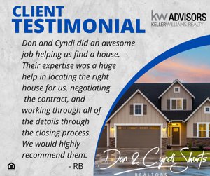 real estate client reviews of agent