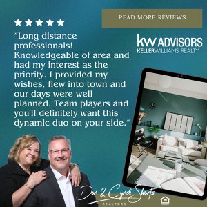 Relocating to Dayton Ohio?  Contact Don & Cyndi Shurts at Keller Williams Advisors