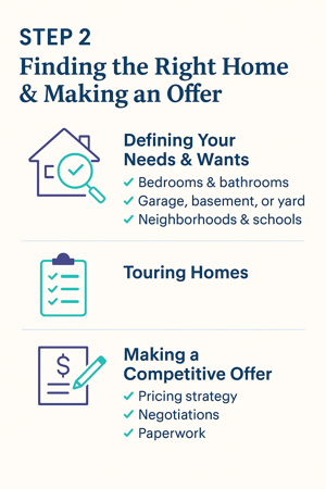 Step Two Finding Your New Home