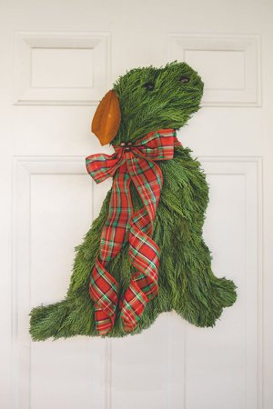 Dog Christmas Wreath