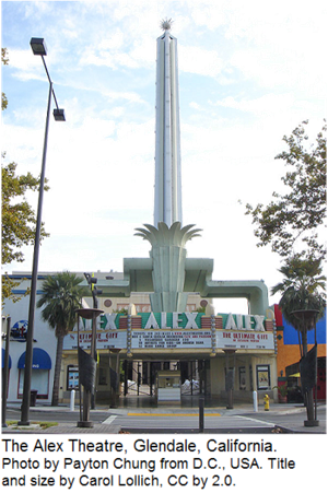 The Alex Theatre, Glendale, California