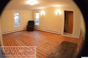 Lovely Wood Floors Continue to Living Room