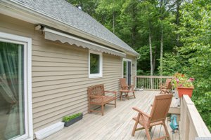 Upstate NY real estate, Vandenburg deck