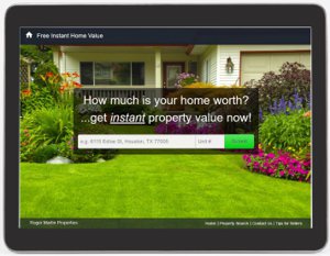 Free Instant Home Valuation, Houston, TX