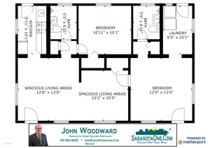 Room Drawinf of 2058 5th Street Sarasota, FL