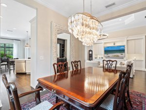 15024 Castle Park Terrace, Country Club East, Lakewood Ranch, FL 34202 Formal dining opens to the living and kitchen areas